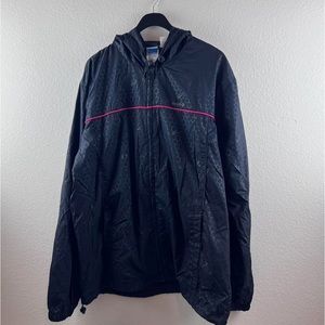 Reebok X Orchard Street Y2K Honecomb Zip Up Hooded Jacket Size XL